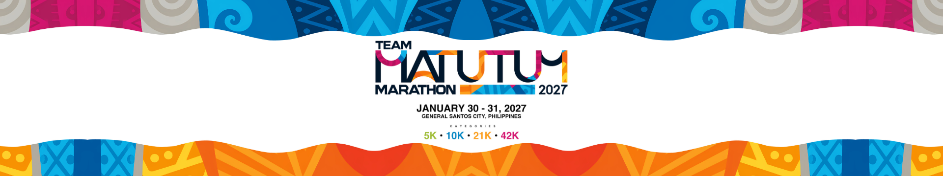 Matutum Marathon 2027 event banner